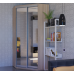 Кутова шафа купе Хайп 110х110х240 см.