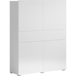 Комод Ester 4D2S белый 